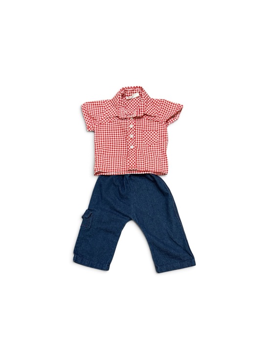 Park Bench Kids Other - Vintage 80s 90s Boys Shirt and Pant Set Size 12 Mo Park Bench Kids